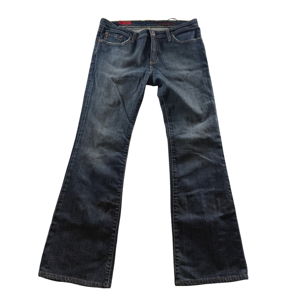 AG Adriano Goldschmied The Angel Jeans Womens 32 Dark Wash Good Bootcut Low Rise